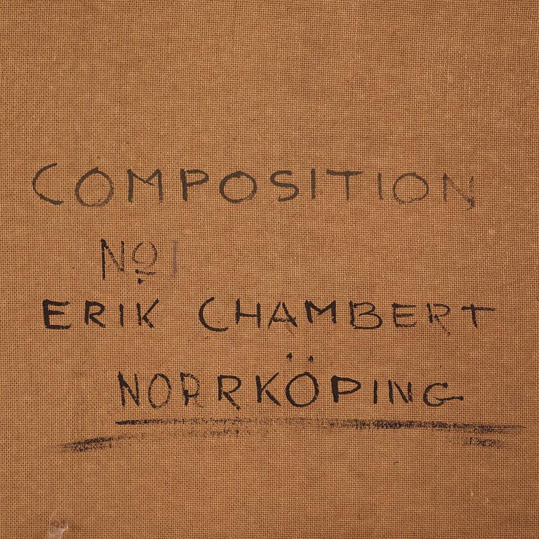 Erik Chambert, ”Composition no 1/Biskopen”.