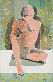 Ulf Gripenholm, a color litograph, signed and numbered 195/295.