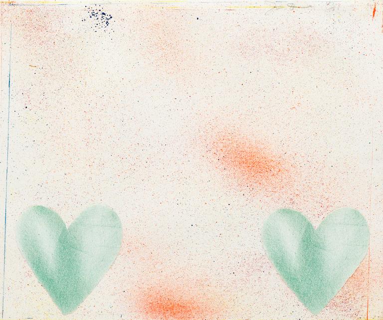 Jim Dine, "Dutch hearts"