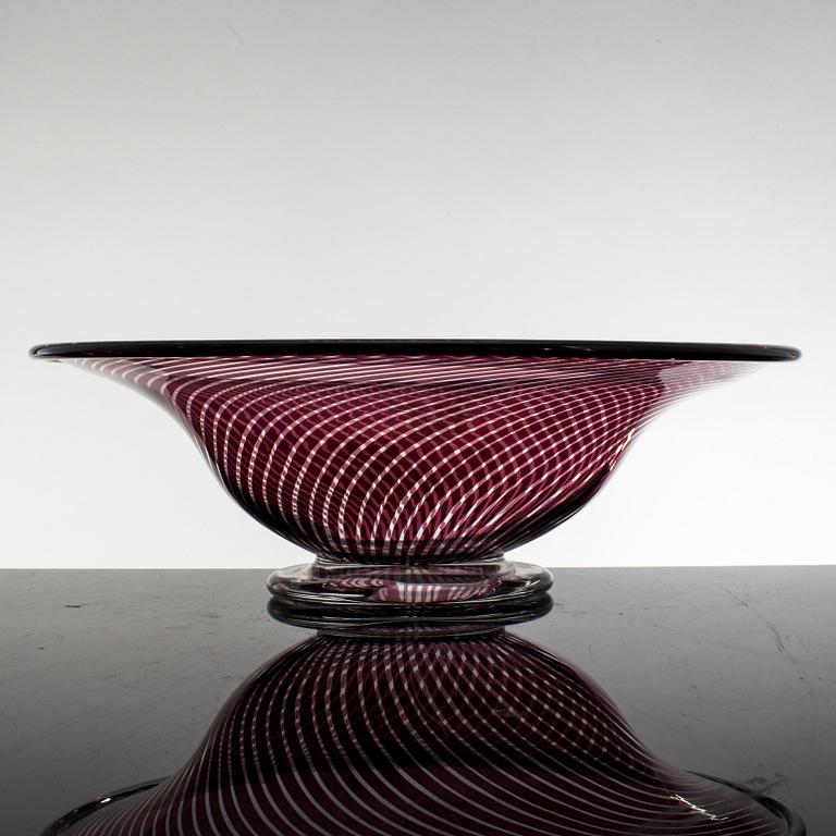 EDWARD HALD, skål, Slipgraal, Orrefors 1947.