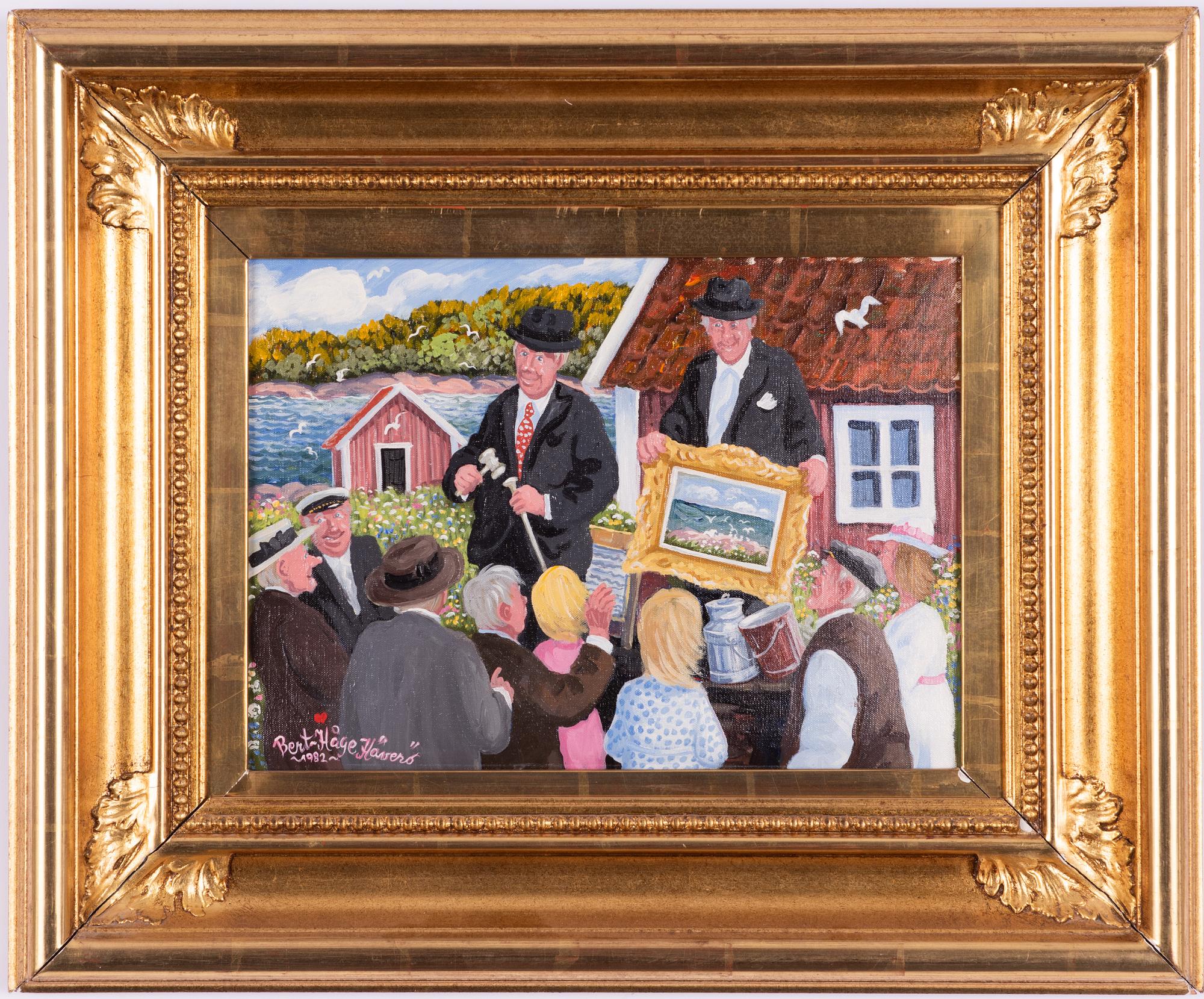 Bert Håge Häverö, "Vad får jag för tavlan?".