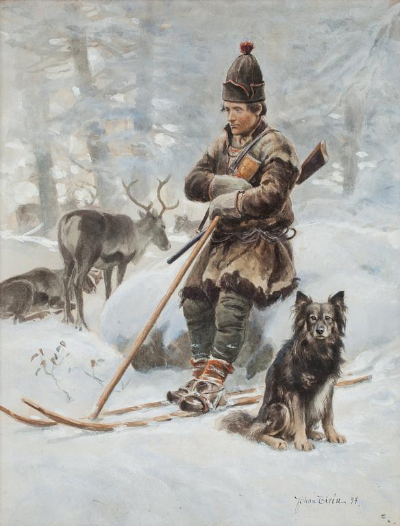 Johan Tirén, Vaktpasset.