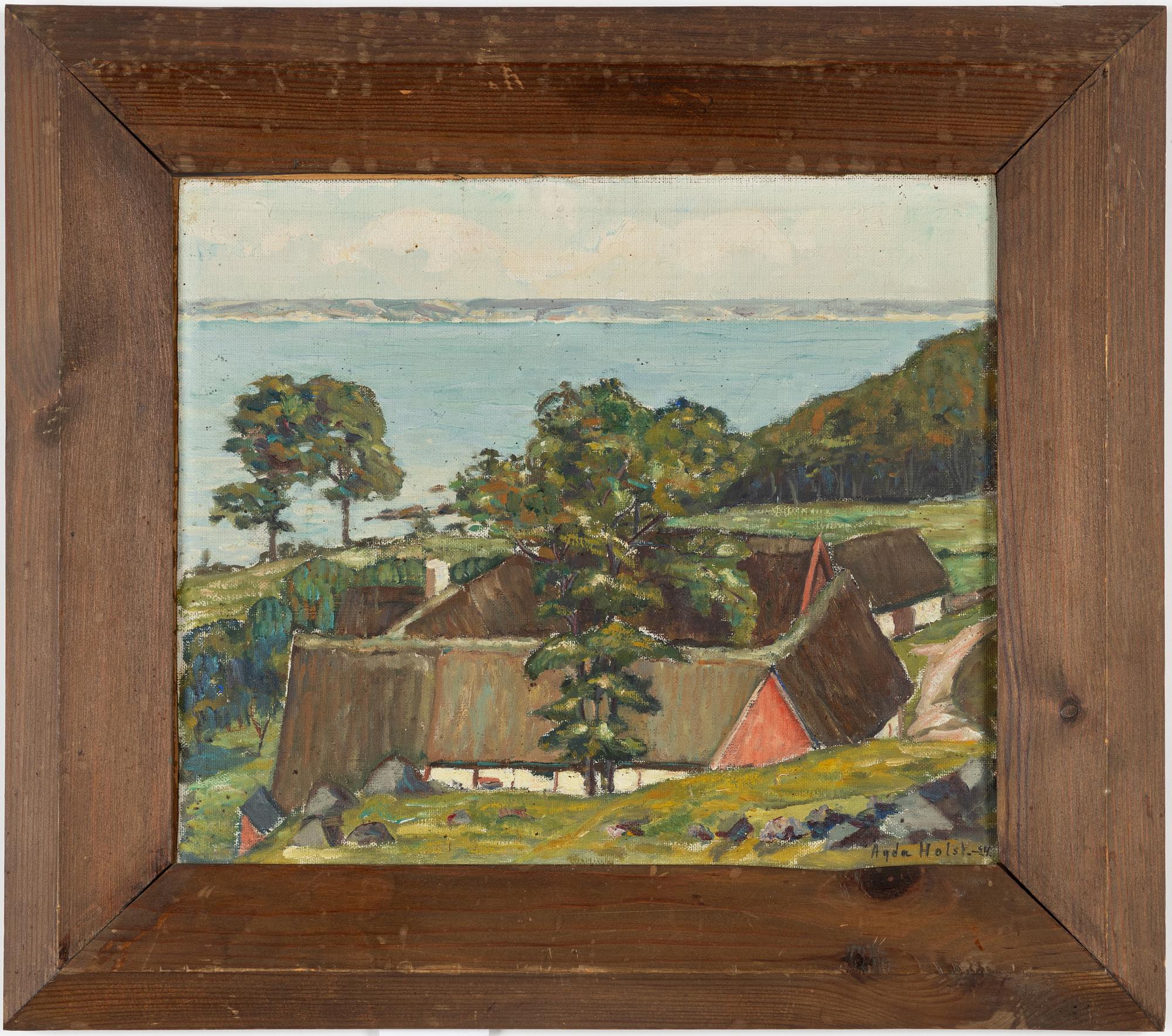 Agda Holst, "Hagagården, Arild".