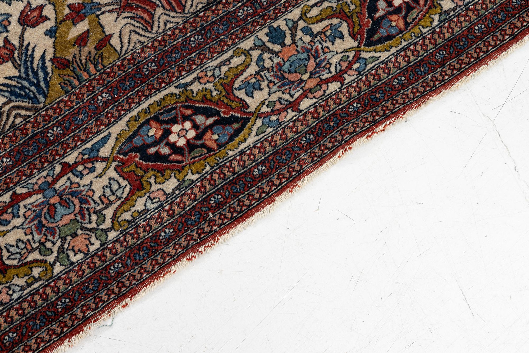 Carpet, oriental "garden carpet", approx. 185 x 128 cm.