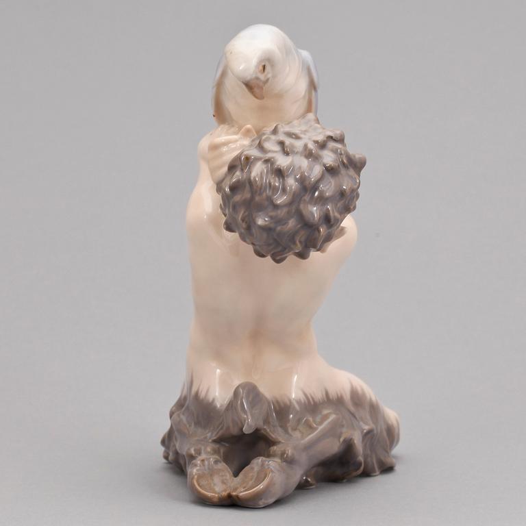 FIGURIN, porslin, Royal Copenhagen, 1900-tal.