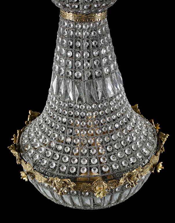 LJUSKRONA, sent 1900-tal/2000-tal, höjd 95 cm.