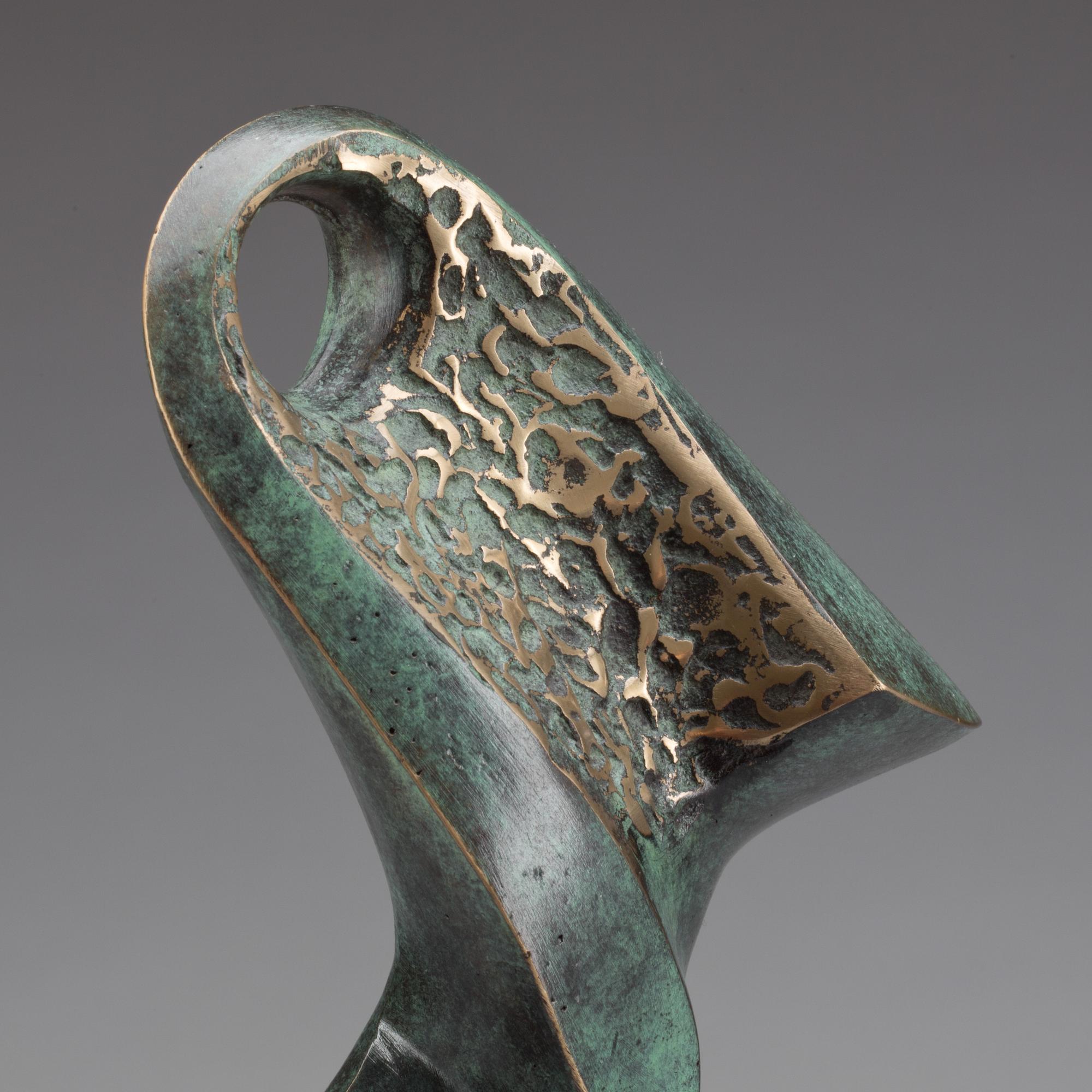 STAN WYS, skulptur, brons, signerad 3/8 och daterad 2007.