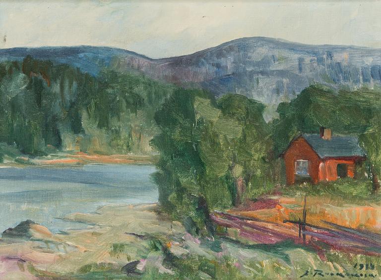 Jalmari Ruokokoski, oil on canvas, signed and dated 1934.