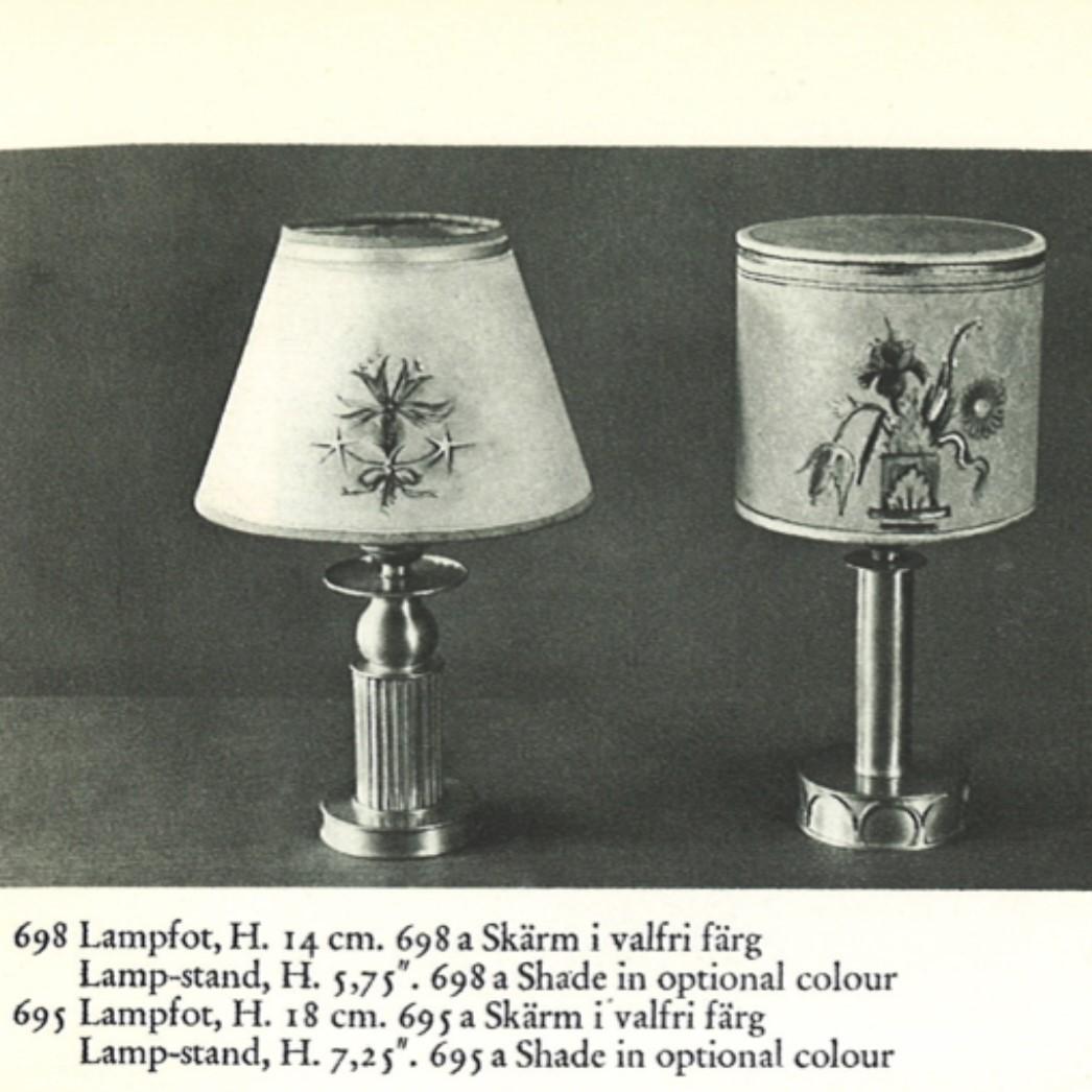 Firma Svenskt Tenn, bordslampa, modell "695", Stockholm 1928.