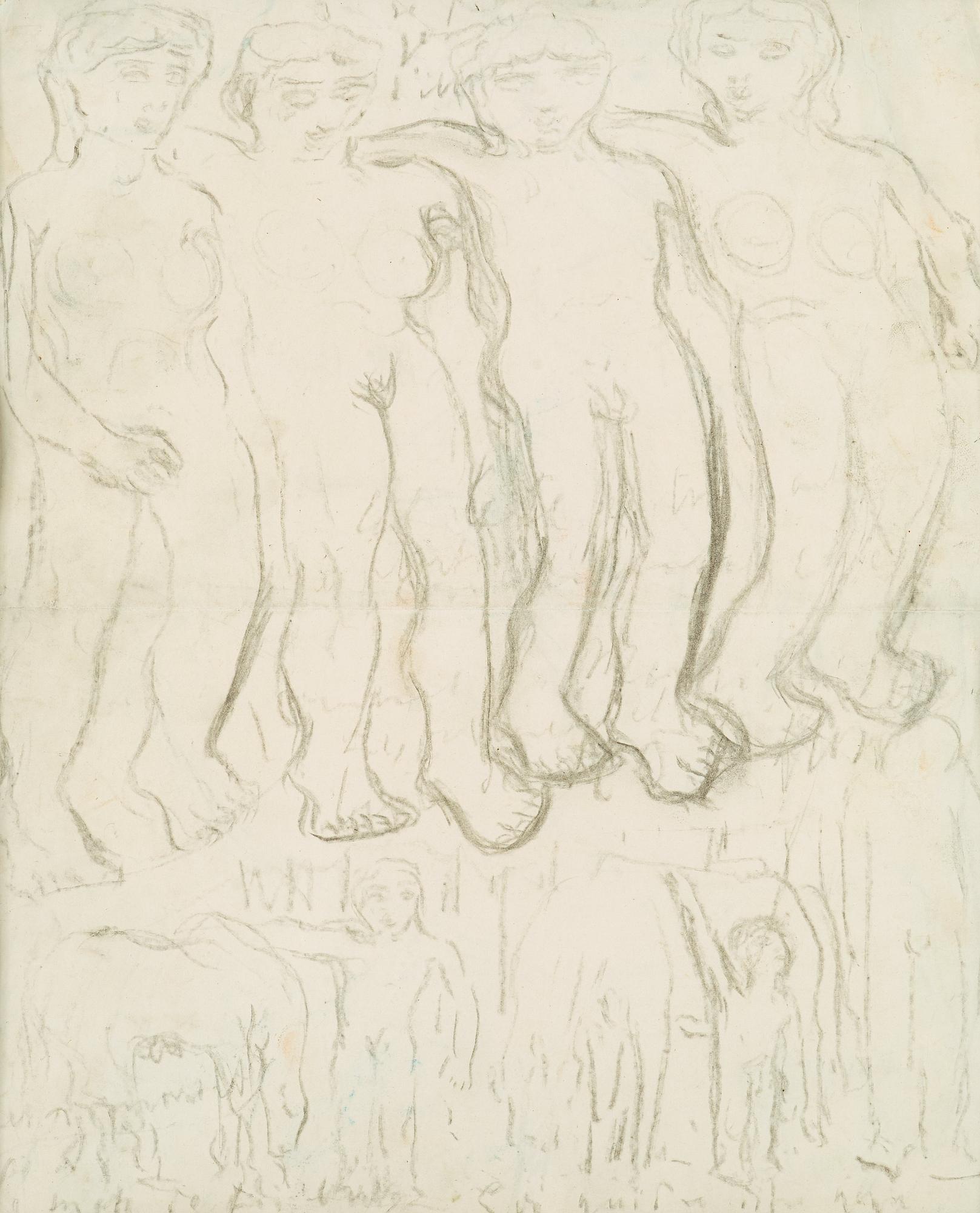 Carl Fredrik Hill, Figurscen.