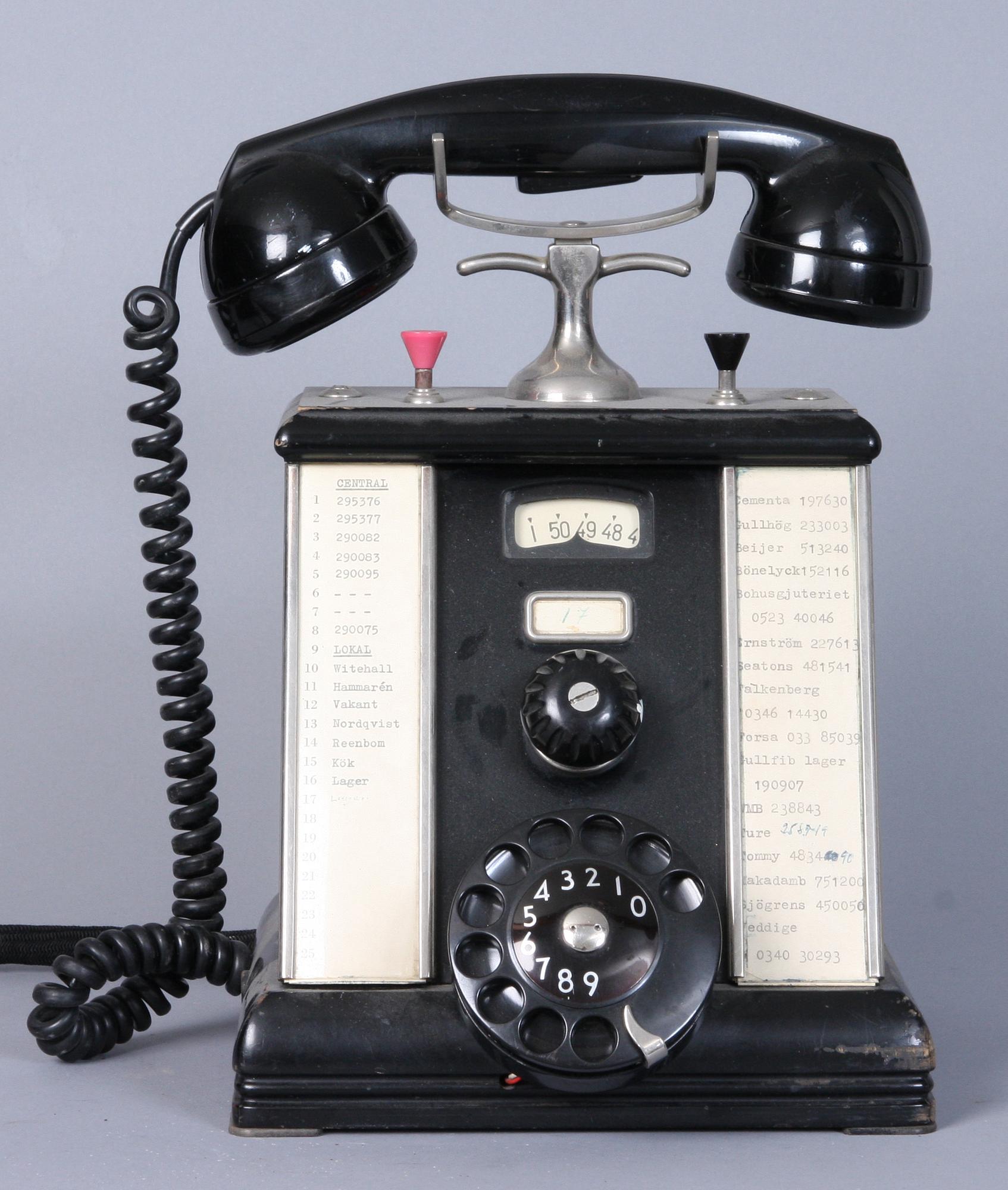 TELEFON, 1900-tal.