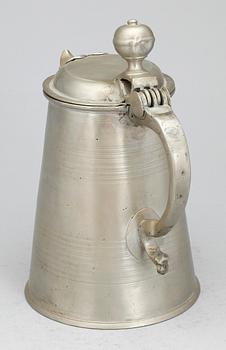 SKÄNKSTOP, tenn. Gudmund Östling, Vimmerby, 1780.