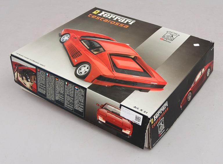 MODELLBIL, Pocher Ferrari Testarossa, skala 1/8.