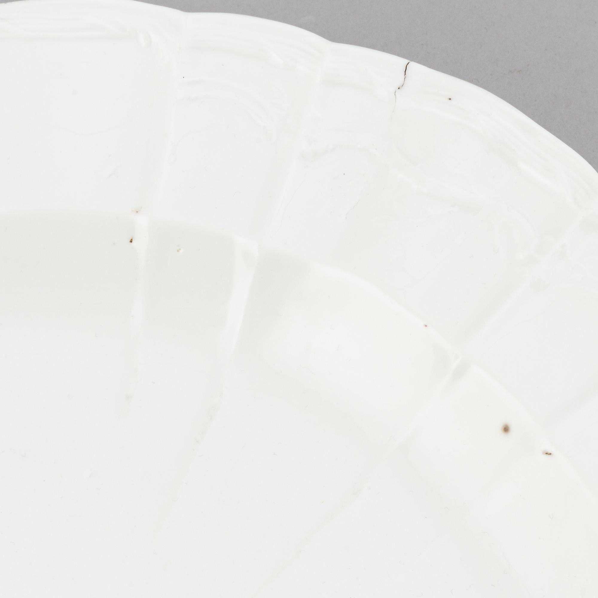 A pair of porcelain dishes, KPM, Berlin, late 18th century.