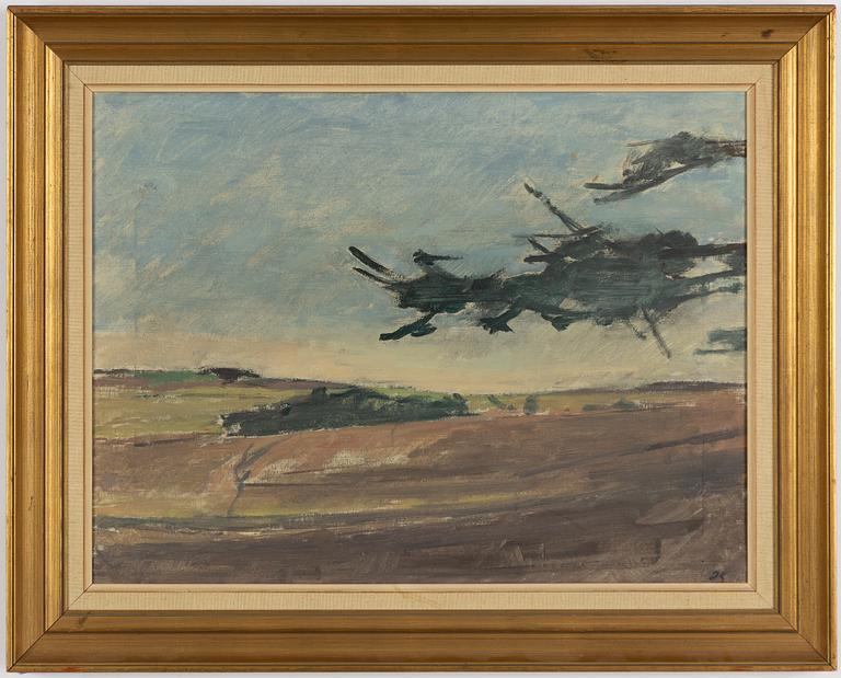 Hugo Zuhr, Landscape motif.