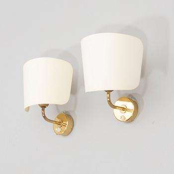 Josef Frank, wall lamps, a pair model 2143 for Firma Svenskt Tenn.