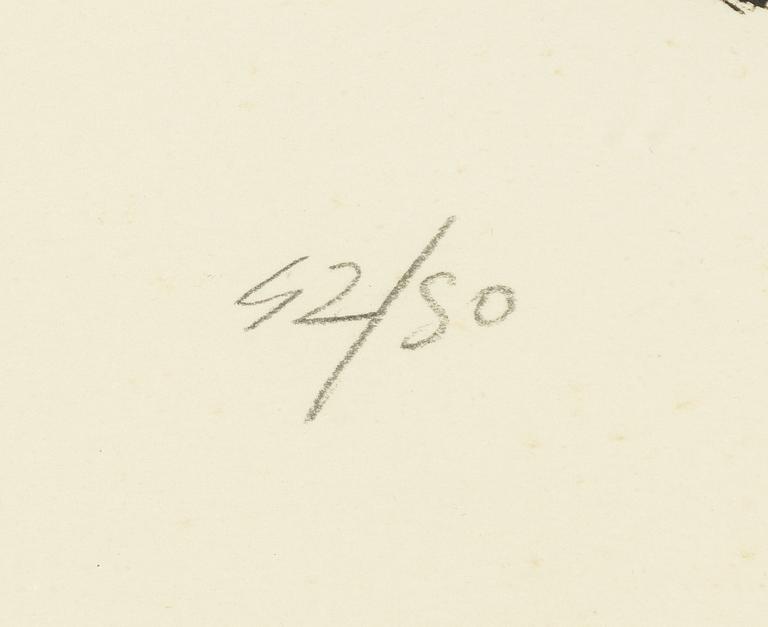 Antonio Saura, Utan titel.