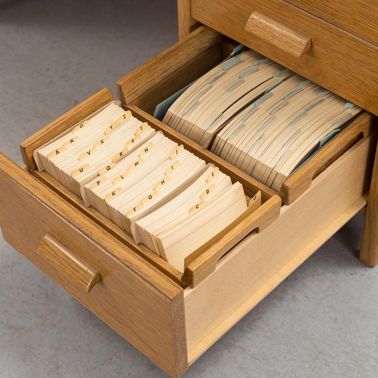 A miniature writing desk / toy office from around the middle of the 20th century.