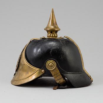 A Swedish Royal military helmet m/ 1894, early 20th century.