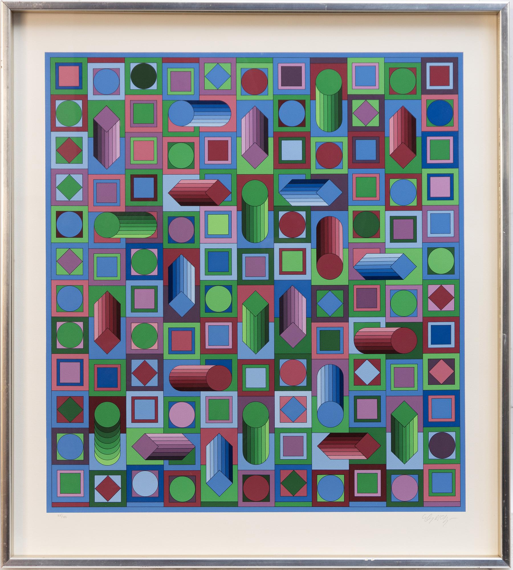 Victor Vasarely, "Hyram".