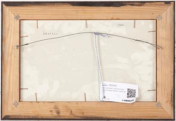 WALDEMAR LORENTZON, olja på papp-pannå, signerad.