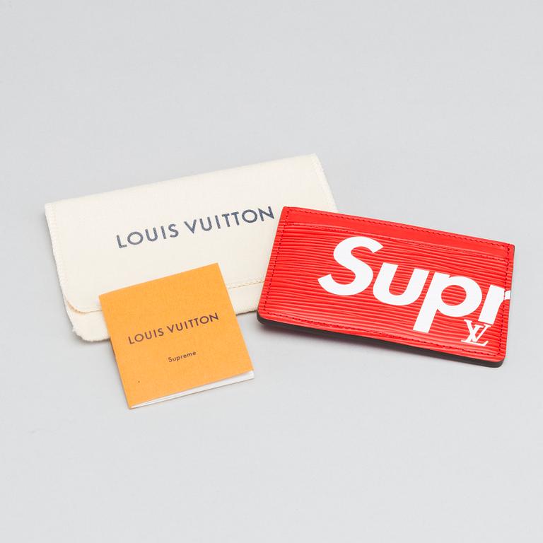 SUPREME, korthållare, Louis Vuitton 2017.