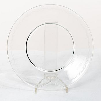 Edward Hald, A bowl with saucer, Orrefors.