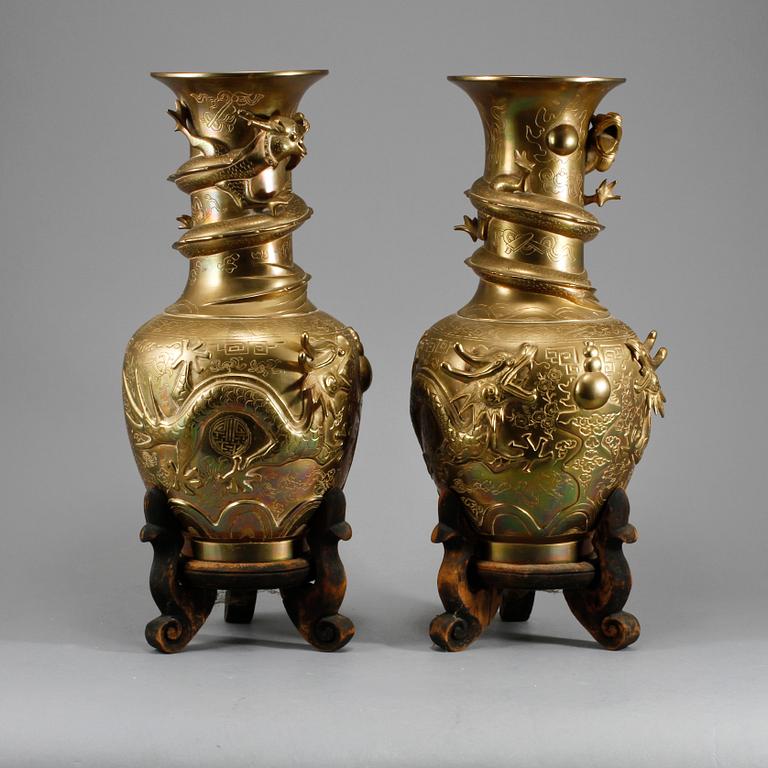 VASER, ett par, Kina, 1900-tal.