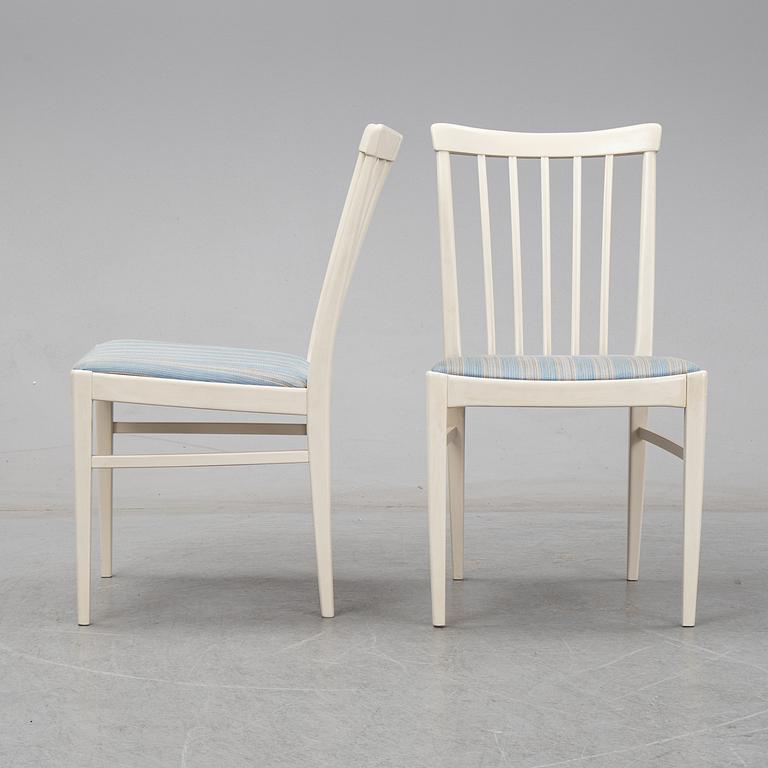 Six 'Herrgården' chairs by Carl Malmsten for Bodafors.