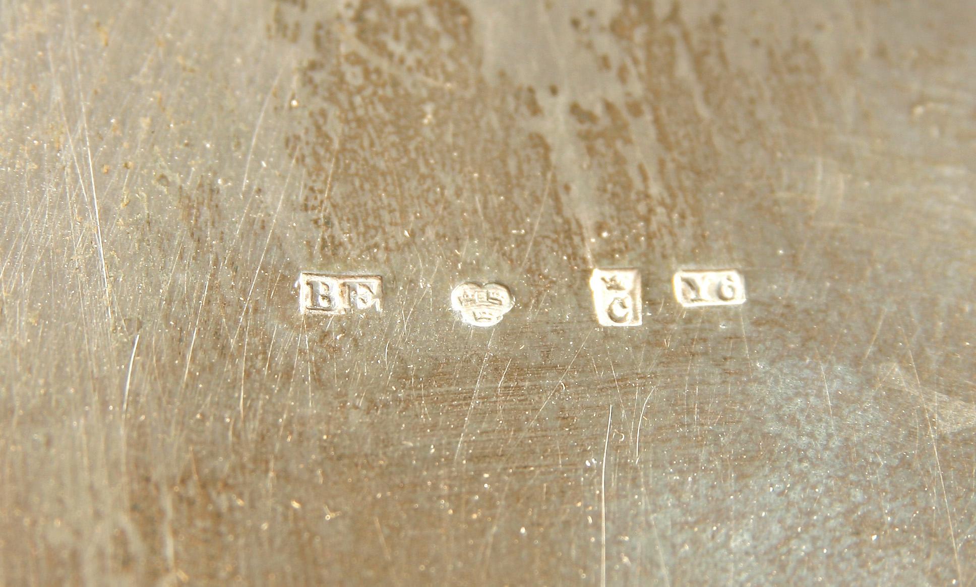 KAFFESERVIS, 3 delar, silver, empirestil. B. Erlandsson. Kristianstad 1901.