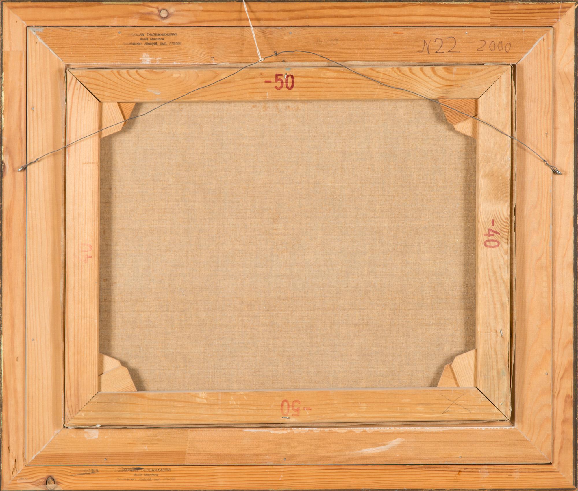 Greta Schalin, olja på duk signerad och daterad 1978.