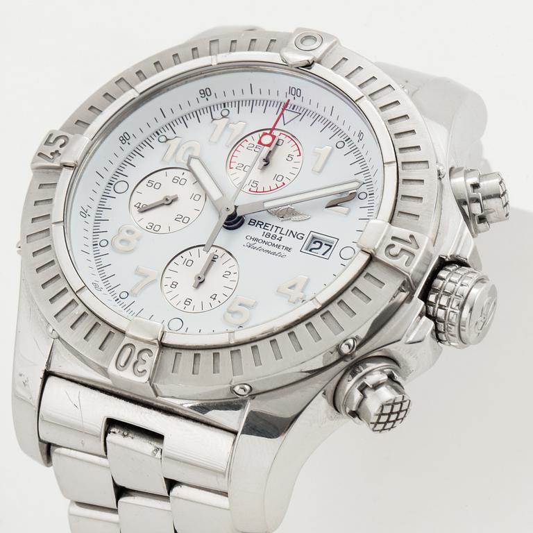 BREITLING, Super Avenger, Chronometre, kronograf, armbandsur, 48,4 mm.