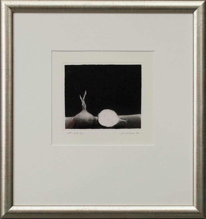 PENTTI KASKIPURO, etsning, numrerad artist proof 5/5, signerad och daterad 1996.