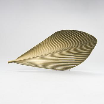 Inkeri Leivo, 'Gardena', a ceramic leaf shape dish, Pro Arabia Art, Finland. Design year 2002.