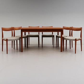 MATGRUPP, 7 delar, Yngve Ekström och Nils Jonsson, Troeds, 1900-talets mitt.