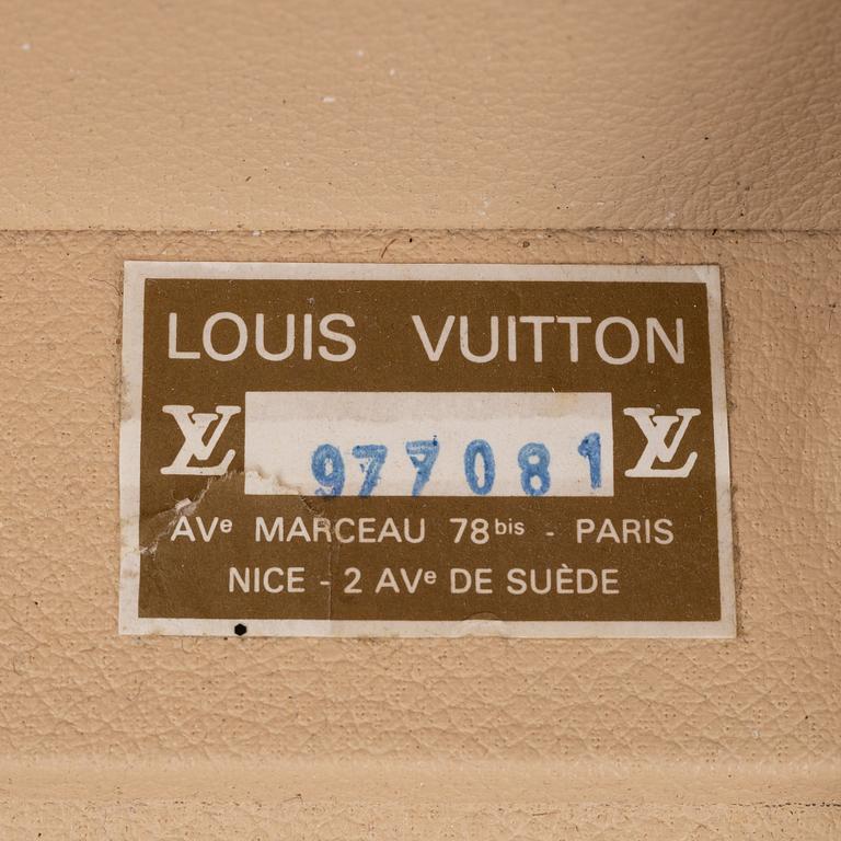 Louis Vuitton, resväska, "Alzer 75", 1970-tal.
