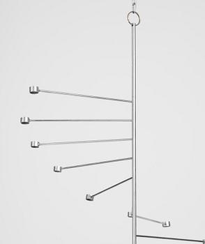 Poul Kjaerholm, ljuskrona, "PK 101", E. Kold Christensen, Danmark, 1960-tal.