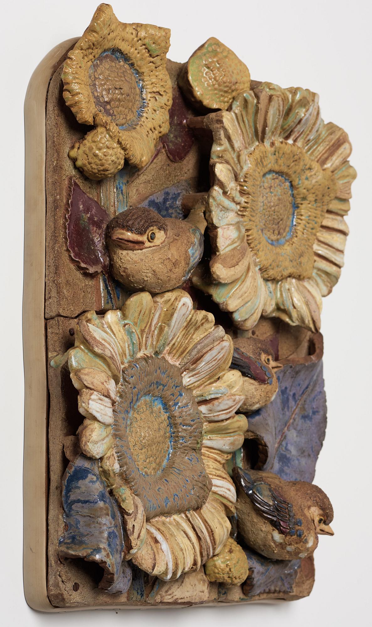 TYRA LUNDGREN, relief, signed Tyra Lundgren with stamp.