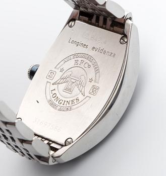 ARMBANDSUR, herr, stål, Longines Evidenza.