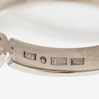 A ring by Sebastian Schildt, 18K white gold set with a brilliant-cut diamond ca 1.50 ct.