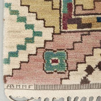 Märta Måås-Fjetterström, MATTA. "Almarna". Flossa. 308 x 203,5 cm. Signerad AB MMF.