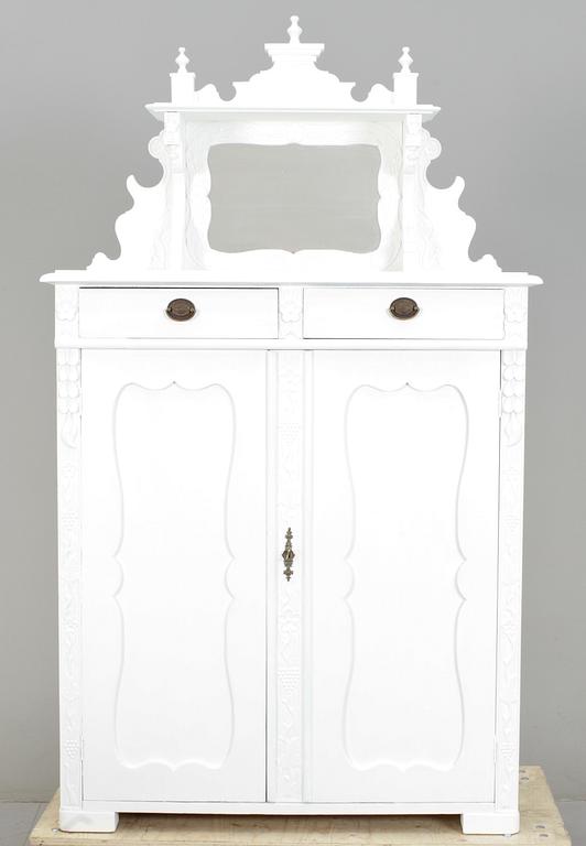 SKÄNK med SPEGEL, 1800-talets andra hälft.