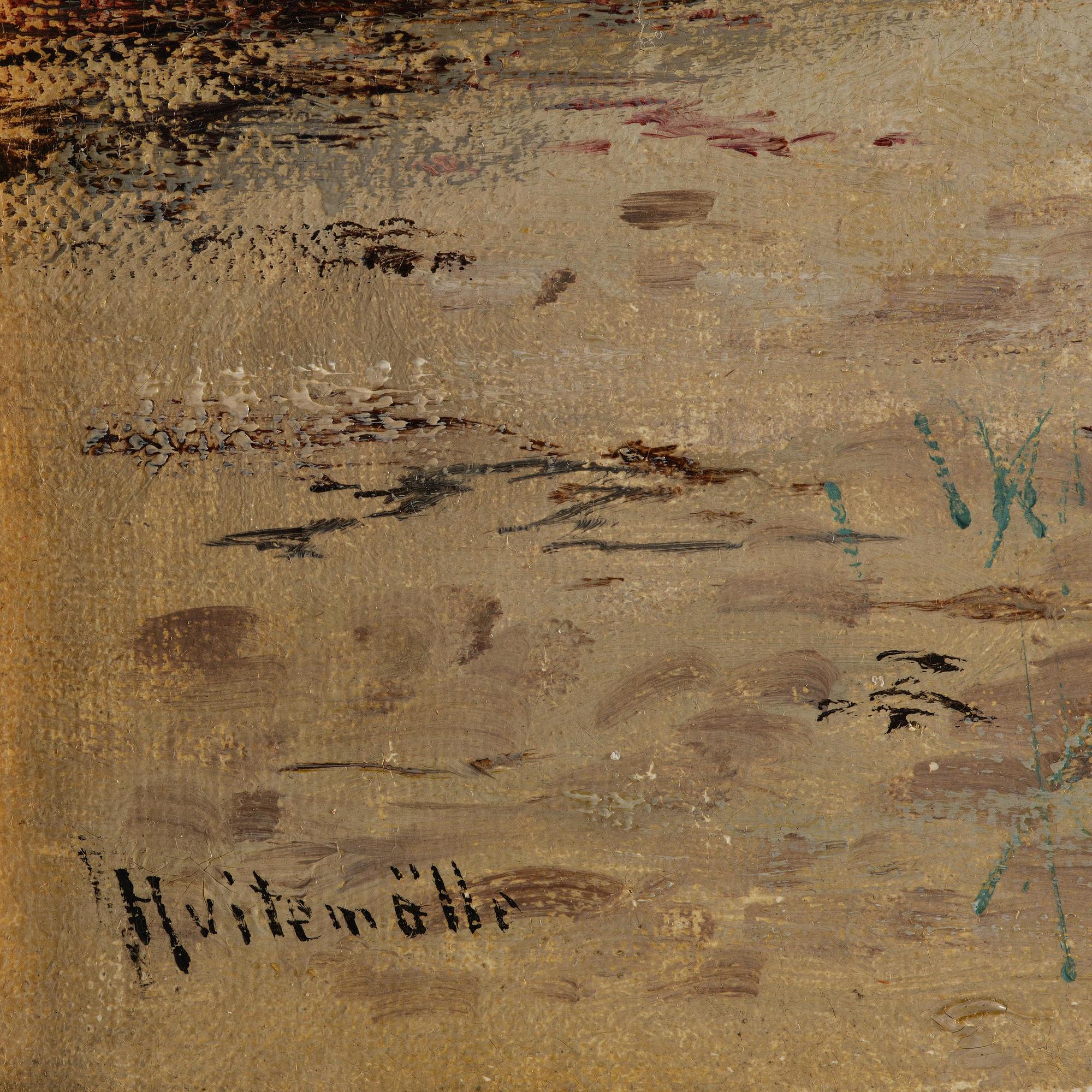 Carl Flodman, Motif from Hvitemölle.