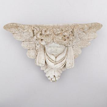 VÄGGURNA, stenmassa, 1900-talets andra hälft.