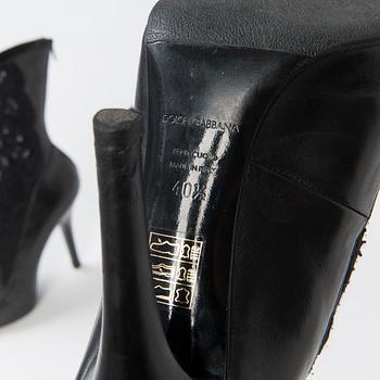 DOLCE & GABBANA, stövletter, storlek 40 1/2.