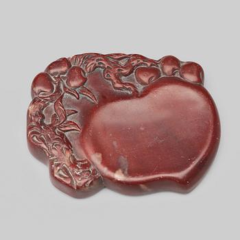 720. A Chinese ink stone, early 20th Century.