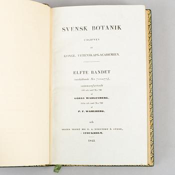 A beatuiful copy of ”Svensk botanik”, with 774 hand-coloured plates.