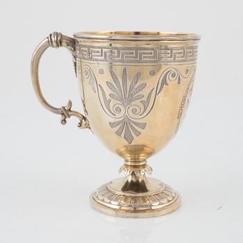 Thomas Smily, bägare, silver, London, England 1865.