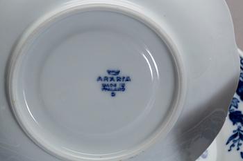 KAFFESERVISDELAR, ca 20 delar."Singapore" Arabia.