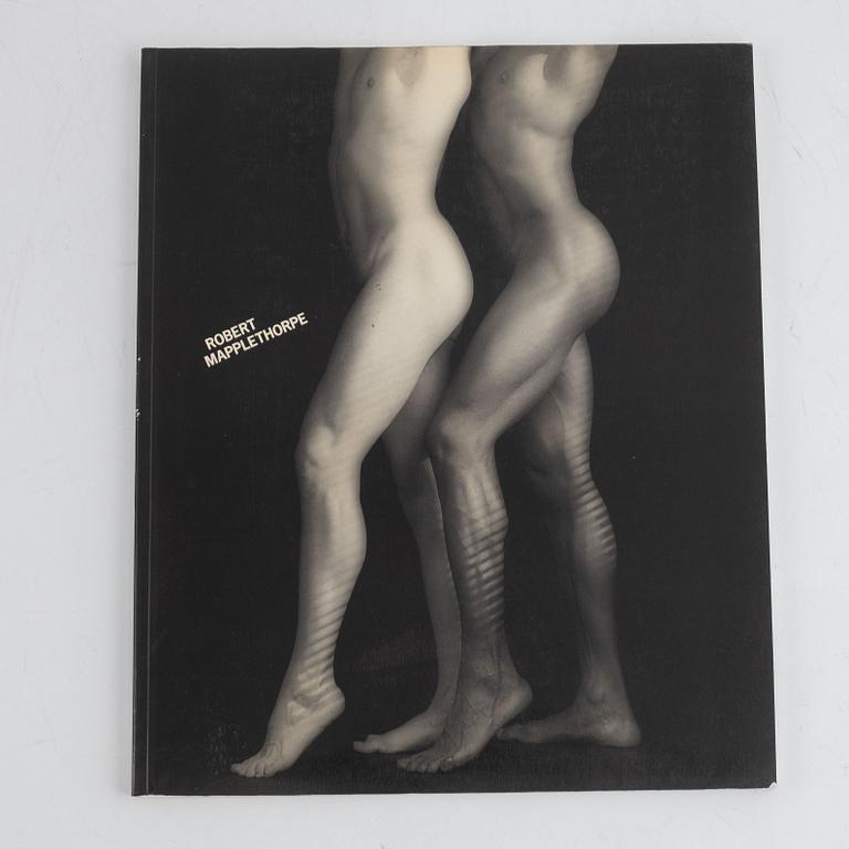 Robert Mapplethorpe, collection of photo books, nine volumes.